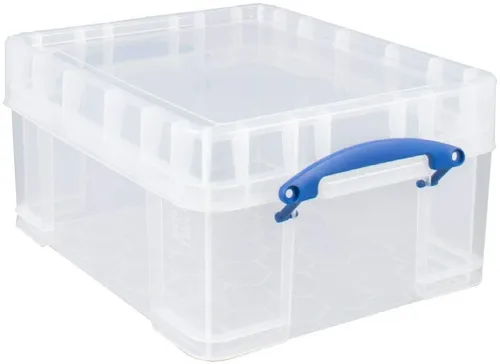 REALLY USEFUL BOX 21 Liter XL - 456 x 356 x 230 mm - transparent