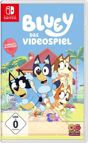 Bluey Das Videospiel - Switch [EU Version] - Interaktive Abenteuer für Nintendo Switch, erkunde die Welt von Bluey mit Freunden im lokalen Mehrspielermodus und entdecke spannende Spiele und Geheimnisse!