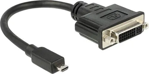 Delock 65563 HDMI / DVI Adapter [1x HDMI-Stecker D Micro von Delock