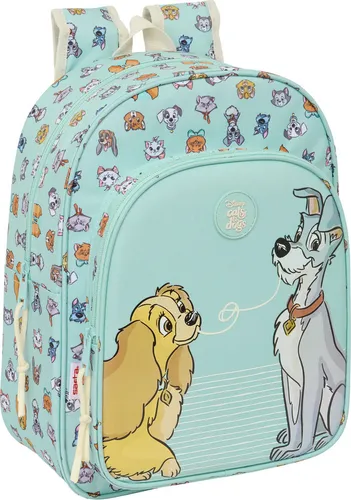 Schulrucksack Disney Blau 26 x 34 x 11 cm