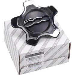 Original Fiat Radkappe Radblende 16 Zoll Fiat 500X 334 ab 2015 735626312 - Silber/Schwarz