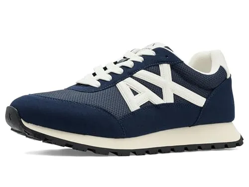 Retro AX Armani Exchange Sneaker - Stylische Retro-Sneaker von Armani Exchange, ideal für den Alltag. Angenehmes Material und perfekter Sitz machen sie zum Must-Have für modebewusste Trendsetter.