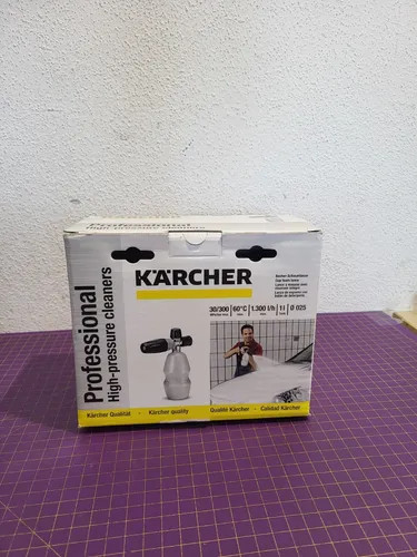Kärcher Becher-Schaumlanze Advanced 025 - Hochdruckreiniger-Zubehör für gründliche Reinigung, 1 L Seifentank-Kapazität und 300 bar Betriebsdruck für optimale Schaumleistung.