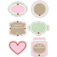 Dr. Oetker Glas-Etiketten Liebevoll hausgemacht, 24-teilig 3222