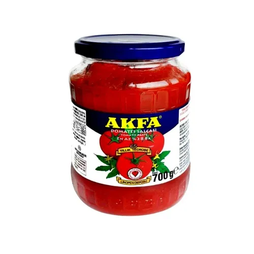 AKFA Tomatenmark 700g Glas 2-fach Konzentrat Domates Salca türkisch