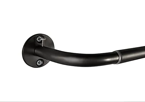 Ondeco Gardinenstange ausziehbar - Teleskopstange für optimale Raumabdunkelung - Weitere Heimtextilien: Hochwertige Vorhangstange für perfekte Verdunkelung, einfach montierbar und verstellbar von 160-280 cm, ideal für jeden Wohnraum.