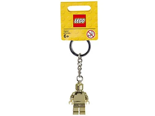 LEGO Minifigur Schlüsselanhänger Gold (850807) in gold von LEGO