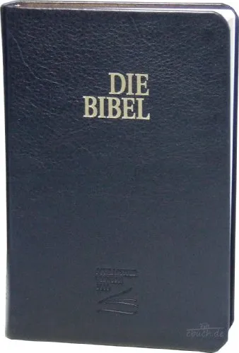 Schlachter 2000 Bibel - Taschenausgabe, schwarz mit Goldschnitt - Bibelausgaben: Flexibler Kalbsleder-Einband und praktische Parallelstellen für ein intensives Leseerlebnis.