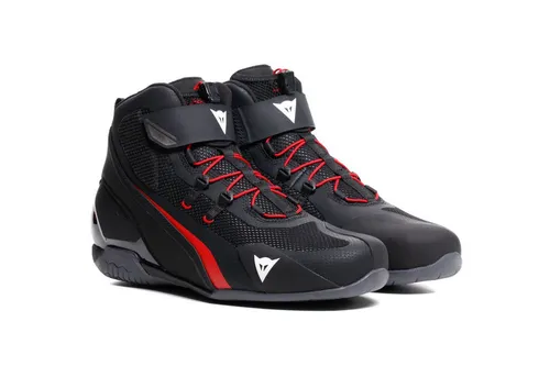 Dainese Herian Air Motorradschuhe Schwarz/Lava-Rot 42 von Dainese