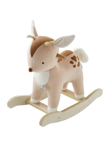 vertbaudet Lauflernwagen Schaukel-Rehkitz, Holz FSC®