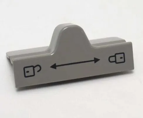 Dometic Schieber für Türverriegelung Serie 7, grau - Ersatzschieber für Türverriegelungen von Dometic Kühlschränken der Serie 7, ideal für eine zuverlässige Türsicherung und einfache Montage.