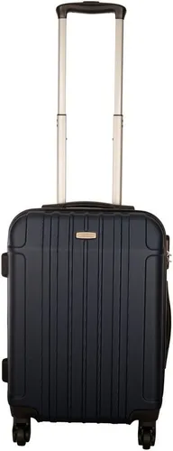 Cahoon Handgepäck-Trolley Hartschalen-Trolley - Koffer mit 4 gummierten 360° Rollen für höchsten Laufkomfort und einfache Handhabung. Ideal für Reisen, mit elastischem Kreuzspanngurt und stylischem Design.