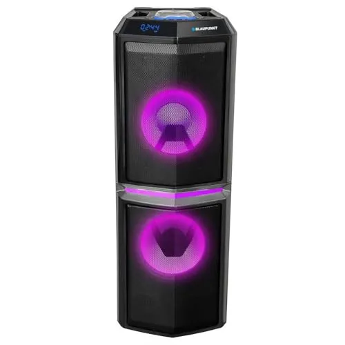 Bluetooth Lautsprecher Universal mit Karaoke Funktion Blaupunkt 90W PS10DB - Audio-Docks & Mini-Lautsprecher mit 90W Leistung, ideal für Partys und Karaoke-Abende, ausgestattet mit Bluetooth 5.0 und Fernbedienung für maximalen Komfort.