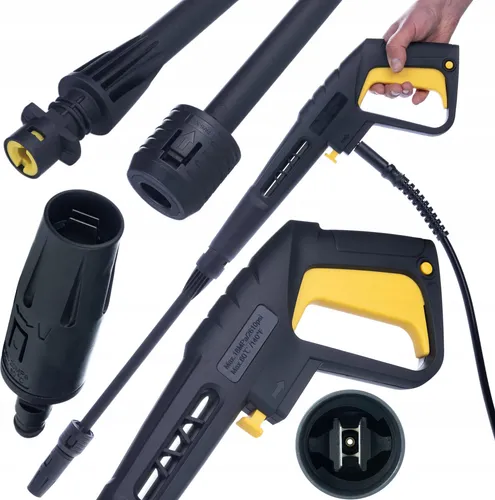 Hochdruckreiniger Set mit variabler Sprühpistole & Flächenreiniger
