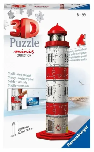 Puzzle 54 elements 3D Mini Lighthouse Ravensburger Polska 4005556112739