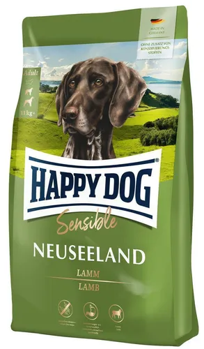 Produktbild HappyDog Sensible 300g Neuseeland mit Lamm Hundefutter Trockenfutter