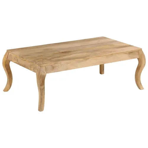 Couchtisch aus massivem Mangoholz 110 x 60 x 40 cm