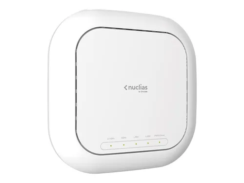 D-Link DBA-2520P Accesspoint II - Wireless Access Point mit 1.9 Gbps Datenrate, ideal für B2B-Anwendungen. Cloud-verwaltet, PoE-Unterstützung und robustes Design für zuverlässige Netzwerkkonnektivität.