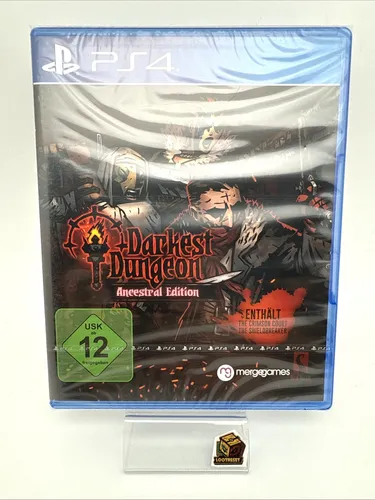 Darkest Dungeon 1 Ancestral Edition - PS4 [EU Version] - Horror-Rollenspiel mit unvorstellbaren Gefahren, inklusive The Crimson Court und The Shieldbreaker - perfekt für echte Dungeon-Abenteurer!