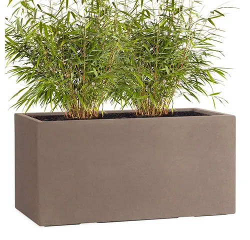 Pflanzwerk® Pflanzkübel TUB Braun 30x60x30cm XXL – Rechteckig, frostbeständig und UV-geschützt - Großer Pflanzwerk Pflanzkübel für Innen und Außen – ideal für jede Pflanze. Mit spezieller Imprägnierung für maximale Langlebigkeit und Frostbeständigkeit. Perfekt für den dekorativen Einsatz!