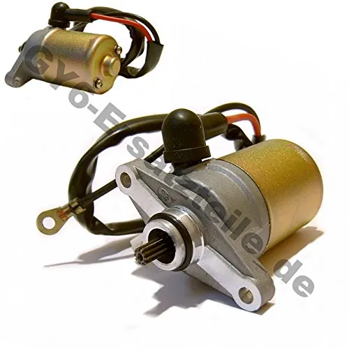 ANLASSER- / STARTER MOTOR 139QMA / 139QMB 50-80ccm / 4-TAKT CHINA ROLLER z.B. für BAOTIAN REX JINLUN YIYING BENZHOU ZNEN FLEX TECH SARO HYOSUNG ZNEN JACK FOX 50-80cc CHINA ROLLER GY6