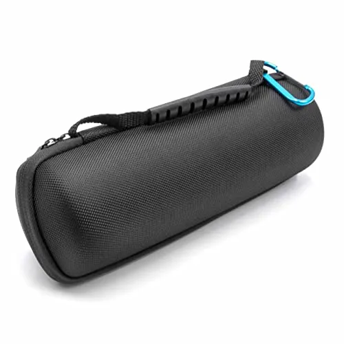 vhbw Tasche kompatibel mit JBL Flip 1, 3, 2, 4 Bluetooth Lautsprecher Box - Hülle, Case Schwarz