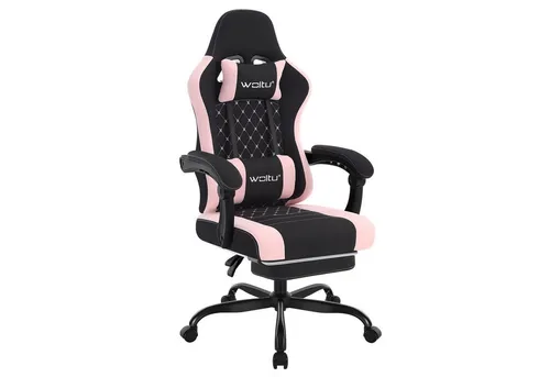 WOLTU Gaming Stuhl mit Massagefunktion in pink von WOLTU