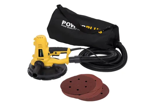 Kreator Trockenbauschleifer Deckenschleifer inkl. 8 x Schleifpapier + Selbstabsaugung