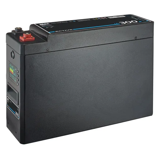 ECTIVE LC 300L LT Slim 12V LiFePO4 Lithium 300Ah - Lithium-Batterie für effiziente Energieversorgung, mit BMS, Bluetooth und Display, ideal für anspruchsvolle Anwendungen bei -30°C.