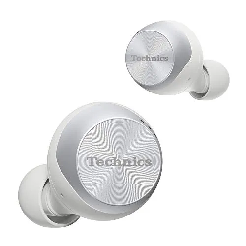 Technics EAH-AZ70WE-S True Wireless In-Ear Kopfhörer - Premium Kopfhörer mit Noise Cancelling der Referenzklasse und kristallklarem Sound – ideal für Musikliebhaber und Vielreisende.