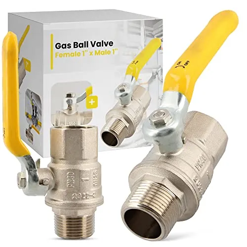 Gas Kugelhahn Gashahn Gas-Absperrhahn 1