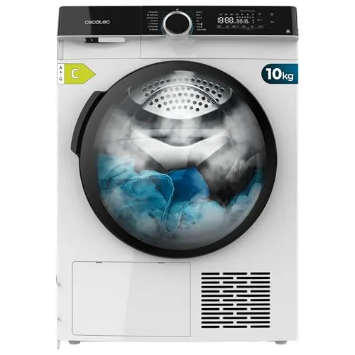 Cecotec Bolero Dresscode Dry 10505 Inverter Trockner, 10 kg, 14 Programme