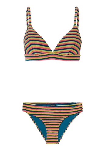 Protest Damen Triangel-Bikini PRTElzi L/40 - Stylischer Triangel-Bikini mit Quickdry-Cups für schnellen Trocknungsprozess und abnehmbaren Schaumstoffcups für individuellen Komfort. Ideal für entspannte Tage am Strand!