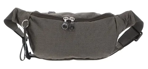 Mandarina Duck Damen Bum Bag MD20 - Pyrit Gürteltasche - Leichte und funktionelle Gürteltasche mit Einzelfach auf der Vorderseite und praktischer Reißverschlusstasche auf der Rückseite für zusätzlichen Stauraum.