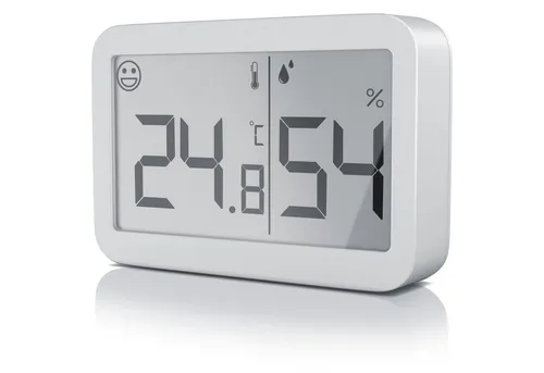 BEARWARE Innenwetterstation (Haltemagneten, Thermometer Hygrometer, Temperatur und Luftfeuchtigkeit Messgerät)