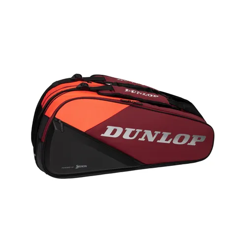 Dunlop Tennis-Racketbag Srixon CX Performance 2024 - Tennisschläger Tasche mit 3 Hauptfächern für bis zu 12 Schläger, inklusive ergonomischen Schulterriemen für optimalen Tragekomfort und cleveren Organisationsmöglichkeiten.