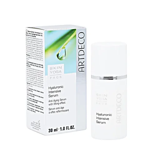 ARTDECO Hyaluronic Intensive Serum - Intensiv Feuchtigkeitspflege für strahlende Haut - Tagespflege mit Hyaluronsäure und Peptidkomplex für effektive Faltenminderung und einen Lifting-Effekt, der die Haut straffer und jugendlicher erscheinen lässt.