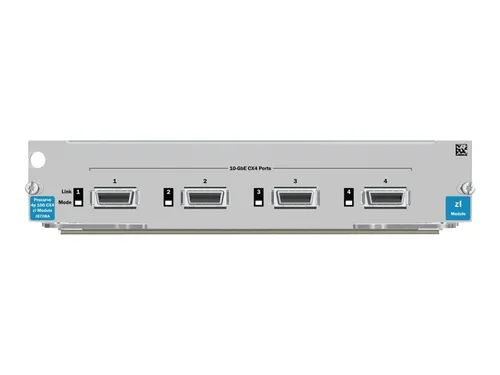 HPE J8708A Erweiterungsmodul - Netzwerkgerät mit 10GBase-CX4 Schnittstellen, ideal für hohe Datenübertragungsraten von bis zu 10 Gbps und optimale Leistung in anspruchsvollen Netzwerken.