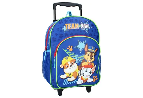 Vadobag Kinderrucksack Trolley Paw Patrol Rescue Squad - Trolley für Kinder mit Paw Patrol Design, 38 cm groß, handgepäcktauglich und ideal für Reisen ab 3 Jahren.