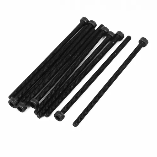 Schrauben & Muttern Schwarz von Uxcell