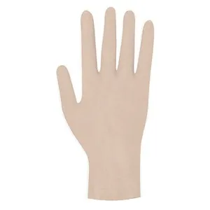 Meditrade unisex Einmalhandschuhe Copolymed beige Größe M, 50 Paar