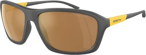 Produktbild Arnette NITEWISH AN 4329 MATTE GREY/BROWN MIRROR GOLD 63/17/130 Herrenbrillen Sonnenbrillen