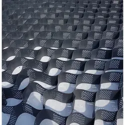 HaGa Geogitter - 6,5m x 2,5m (16,25m²) | 5cm hoch für stabile Böden - Rasenkanten: Das langlebige Geogitter sorgt für eine stabile Bodenstruktur und verhindert das Absacken bei schweren Lasten, ideal für Garten, Hof und Auffahrten.