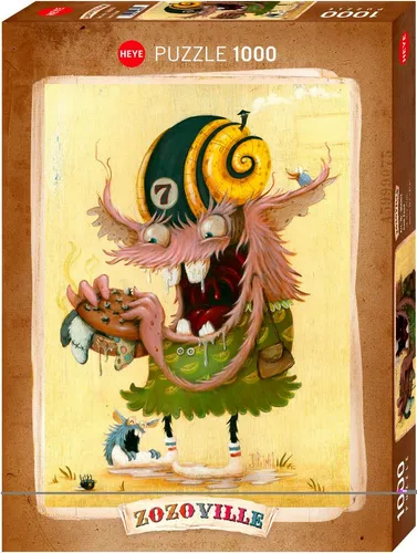 HEYE Puzzle Junk Food / Zozoville, 1000 Puzzleteile, Made in Germany