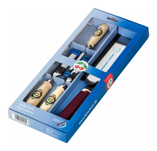 Kirschen Stechbeitel-Satz Set 1195000 mit Japansäge 4190 von Kirschen