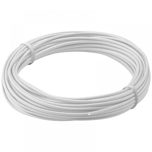 Kupferlitze isoliert, 1x0,14mm, 10m - Farbe: weiß