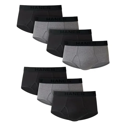 Hanes Ultimate Hanes Men FreshIQ ComfortSoft Herren-Slips, 7er-Pack