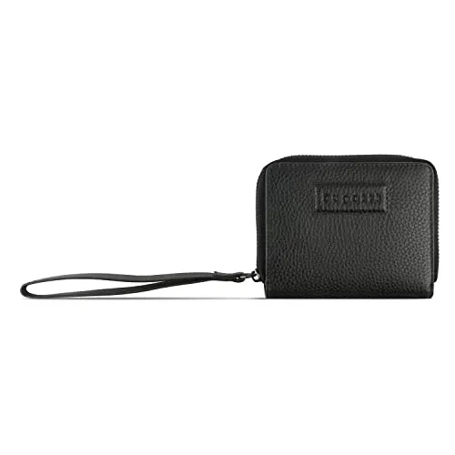 bugatti ELSA kleine Reißverschluss-Börse mit RFID-Schutz - Damen-Geldbörse aus handgefertigtem Rindleder mit RFID-Schutz, bietet viel Platz für Karten und Münzen, ideal für maximale Datensicherheit.