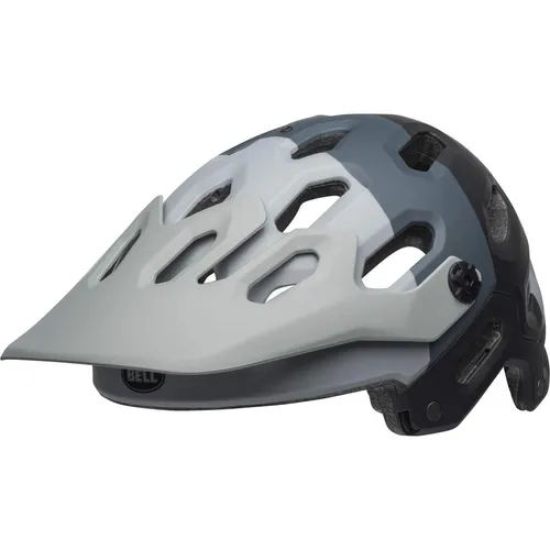 Bell MTB Helm Super 3 Schwarz Grau M (55