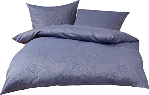 BETTWAESCHE-MIT-STIL Mako-Satin Damast Bettwäsche 